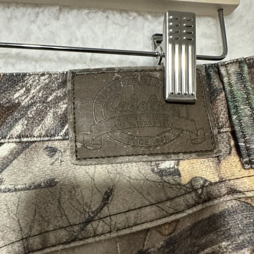Cabelas Real Tree Men's REG Camo Hunting Cargo Outdoor Pants Size 30‎
